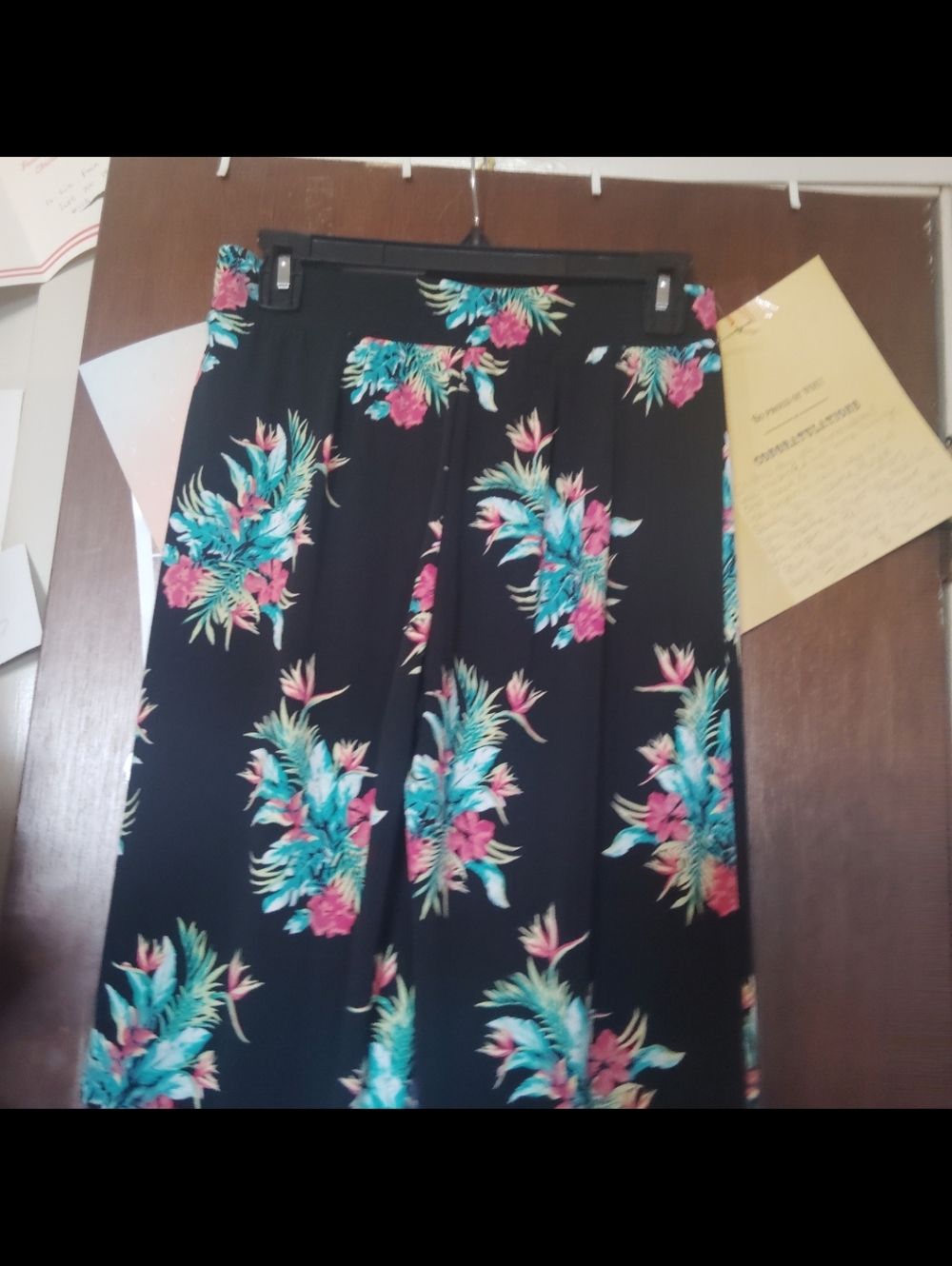 CHICOS Floral Wide Leg Palazzo Pants - Picture 3 of 6